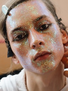 Backstage at Andreas Kronthaler for Vivienne Westwood at Paris Fashion Week