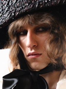 Backstage at Andreas Kronthaler for Vivienne Westwood at Paris Fashion Week