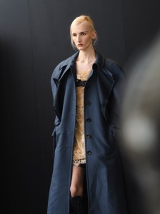 Backstage at Andreas Kronthaler for Vivienne Westwood at Paris Fashion Week