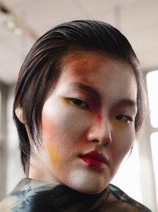 Backstage at Andreas Kronthaler for Vivienne Westwood at Paris Fashion Week