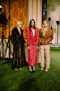 Backstage at the Valentino Fall 2026 Ready-to-Wear Collection