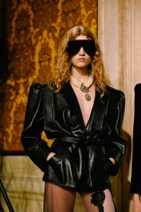 Backstage at the Valentino Fall 2026 Ready-to-Wear Collection