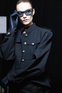 Backstage at Balmain Fall 2026 Ready-to-Wear Collection at Paris Fashion Week