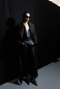 Backstage at Balmain Fall 2026 Ready-to-Wear Collection at Paris Fashion Week
