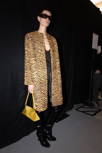 Backstage at Balmain Fall 2026 Ready-to-Wear Collection at Paris Fashion Week
