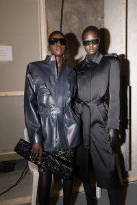 Backstage at Balmain Fall 2026 Ready-to-Wear Collection at Paris Fashion Week