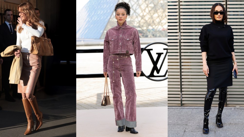 Bella Hadid, Chase Infiniti, Amina Muaddi at Paris Fashion Week.