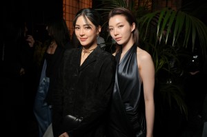 LingLing Sirilak Kwong and Kornnaphat Sethratanapong at the Dior x System Cocktail party during Paris Fashion Week on March 03, 2026 in Paris, France.