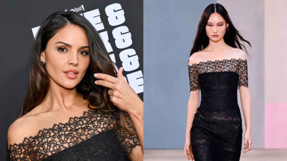 Eiza Gonzalez wears Carolina Herrera for the "Mike & Nick & Nick & Alice" Los Angeles premiere on March 24 in Santa Monica, Calif.