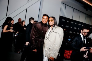 Jeremy Pope and Law Roach
