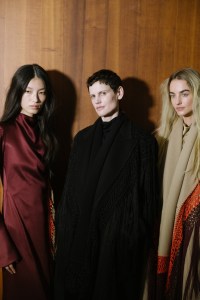 Backstage at Gabriela Hearst Fall 2026 Ready-to-Wear Collection at Paris Fashion Week