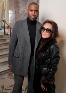 Rashid Johnson and Alina Cho