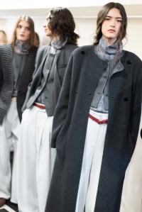 Backstage at Giorgio Armani Fall 2026 Ready-to-Wear Collection at Milan Fashion Week