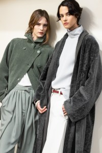Backstage at Giorgio Armani Fall 2026 Ready-to-Wear Collection at Milan Fashion Week