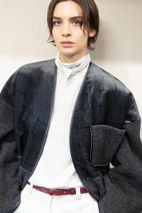 Backstage at Giorgio Armani Fall 2026 Ready-to-Wear Collection at Milan Fashion Week