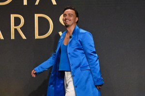 Tonatiuh speaks onstage at the 37th GLAAD Media Awards held at the Beverly Hilton on March 05, 2026 in Beverly Hills, California.