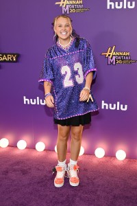Jojo Siwa at the World Premiere for Disney+'s "Hannah Montana 20th Anniversary Special" on March 23, 2026 in Los Angeles, California.