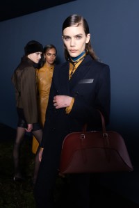 Backstage at Hermès Fall 2026 Ready-to-Wear Collection at Paris Fashion Week