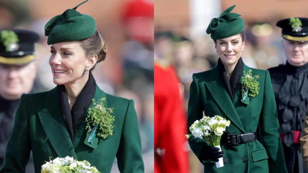 Kate Middleton's 2026 St. Patrick's Day look.