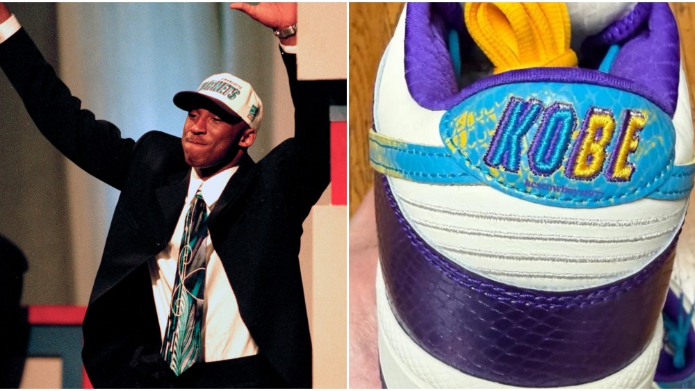 Kobe Bryant, Nike Dunk sneakers