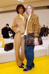 Liya Kebede and Julia Nobis