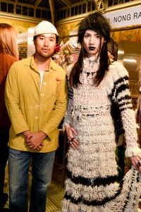 Teerapat Phuangfueang at the LVMH Prize Cocktail during Paris Fashion Week held at Voyage Samaritaine on March 04, 2026 in Paris, France.