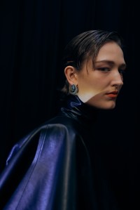 Backstage at Mugler Fall 2026 Ready-to-Wear Collection at Paris Fashion Week