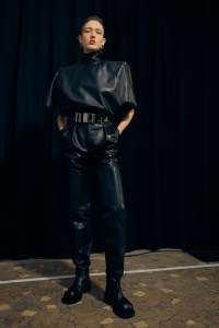 Backstage at Mugler Fall 2026 Ready-to-Wear Collection at Paris Fashion Week