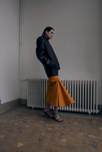 Backstage at Mugler Fall 2026 Ready-to-Wear Collection at Paris Fashion Week