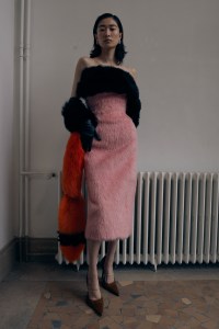 Backstage at Mugler Fall 2026 Ready-to-Wear Collection at Paris Fashion Week