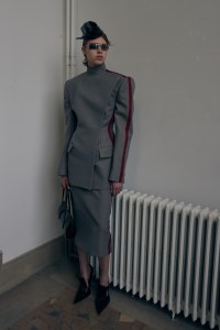 Backstage at Mugler Fall 2026 Ready-to-Wear Collection at Paris Fashion Week