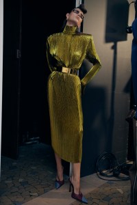 Backstage at Mugler Fall 2026 Ready-to-Wear Collection at Paris Fashion Week