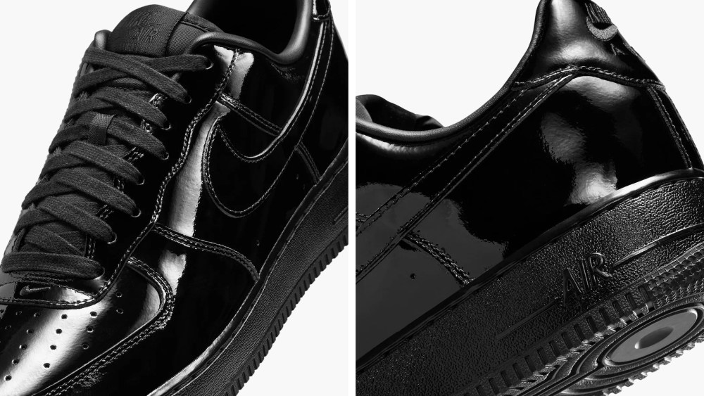 Nike Air Force 1 Low Black Patent