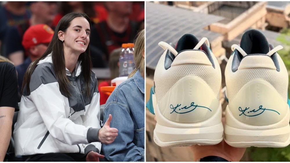 Caitlin Clark, Nike Kobe sneakers
