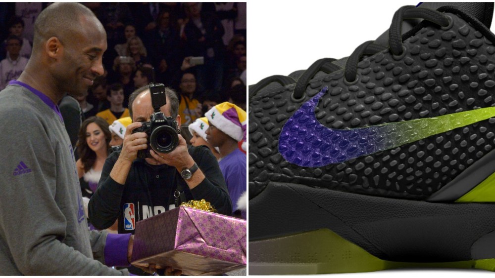 Kobe Bryant, Nike Kobe sneakers