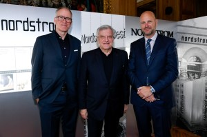 Pete Nordstrom, Sidney Toledano and Jamie Nordstrom