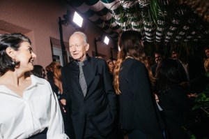 Megan Everett-Skarsgard and Stellan Skarsgård