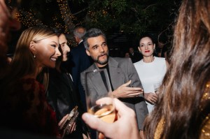 Georgina Chapman and Wagner Moura