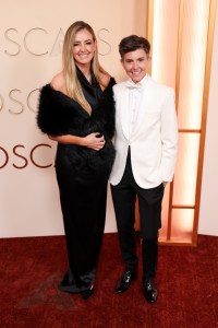 Stephanie Allynne and Tig Notaro at the 98th Annual Oscars held at Dolby Theatre on March 15, 2026 in Hollywood, California.