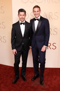 Eric Lee and Ryan White at the 98th Annual Oscars held at Dolby Theatre on March 15, 2026 in Hollywood, California.