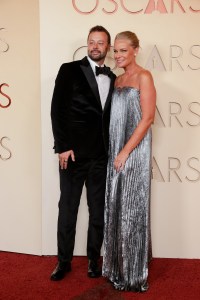 Lars Knudsen and Amy BonFleur at the 98th Annual Oscars held at Dolby Theatre on March 15, 2026 in Hollywood, California.