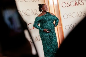 Wunmi Mosaku at the 98th Annual Oscars held at Dolby Theatre on March 15, 2026 in Hollywood, California.