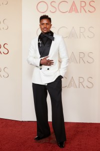 Jeremy Pope at the 98th Annual Oscars held at Dolby Theatre on March 15, 2026 in Hollywood, California.