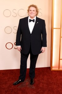 Fortune Feimster at the 98th Annual Oscars held at Dolby Theatre on March 15, 2026 in Hollywood, California.