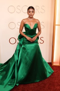 Charithra Chandran at the 98th Annual Oscars held at Dolby Theatre on March 15, 2026 in Hollywood, California.