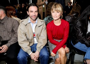 Nicolas Ghesquière and Marina Fois