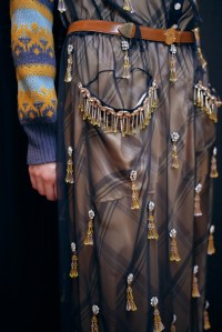 Backstage at Rabanne Fall 2026 Ready-to-Wear Collection at Paris Fashion Week