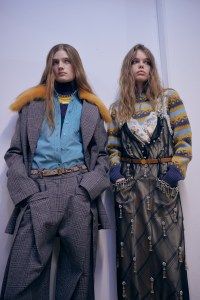 Backstage at Rabanne Fall 2026 Ready-to-Wear Collection at Paris Fashion Week