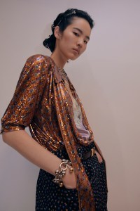 Backstage at Rabanne Fall 2026 Ready-to-Wear Collection at Paris Fashion Week