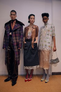 Backstage at Rabanne Fall 2026 Ready-to-Wear Collection at Paris Fashion Week